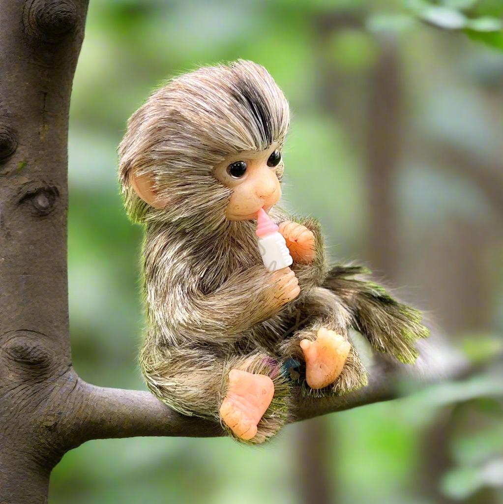 Miniature Silicone Monkeys