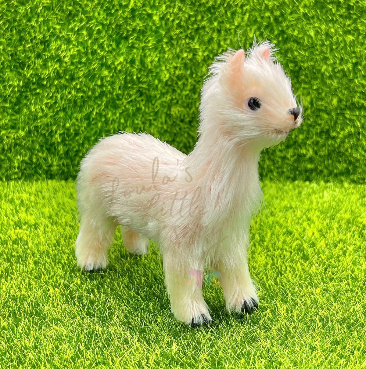 Snowflake The Huacaya Silicone Alpaca