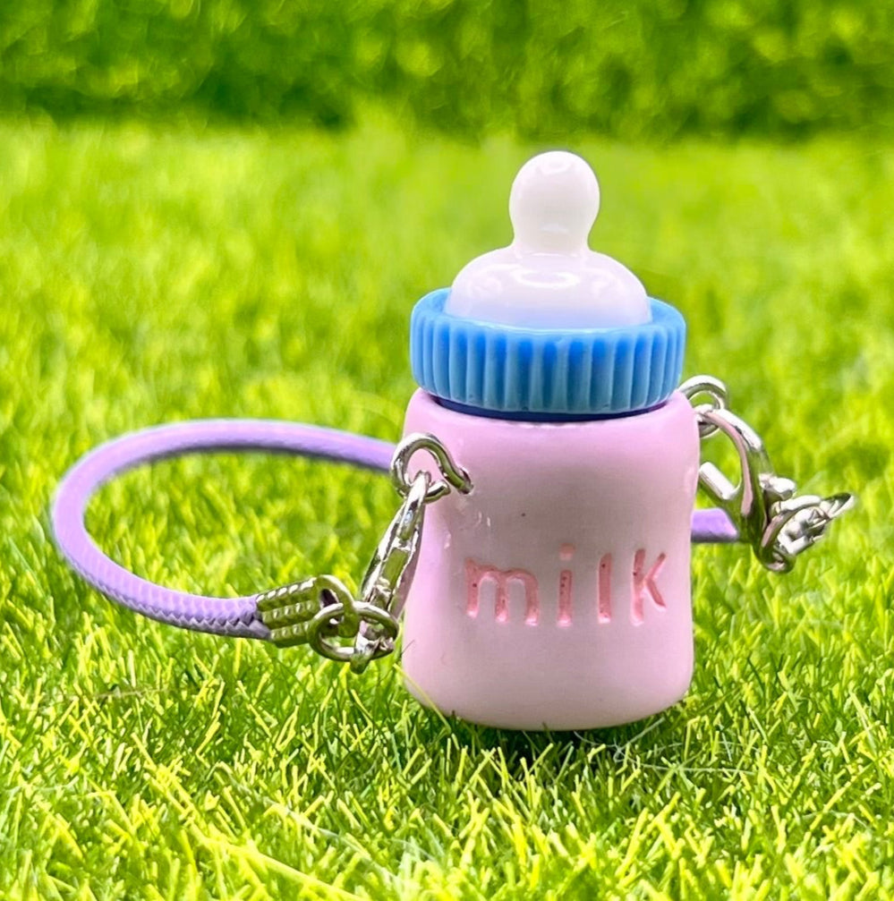 Milk Bottle With Chain