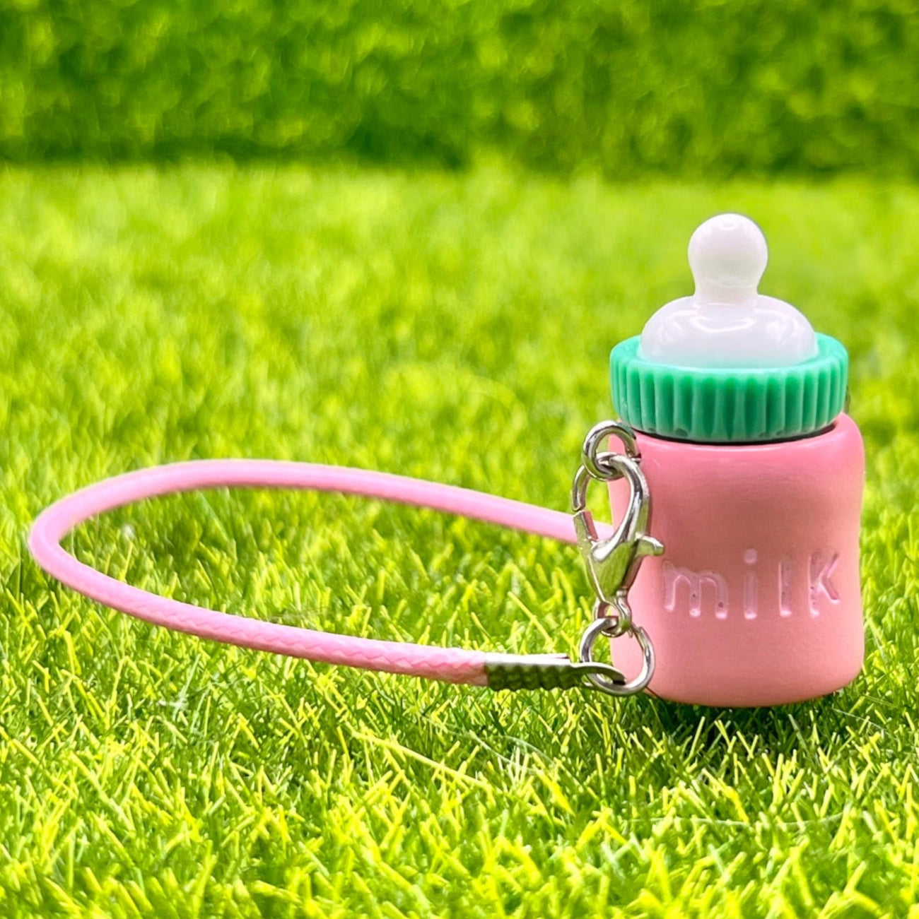 Milk Bottle With Chain