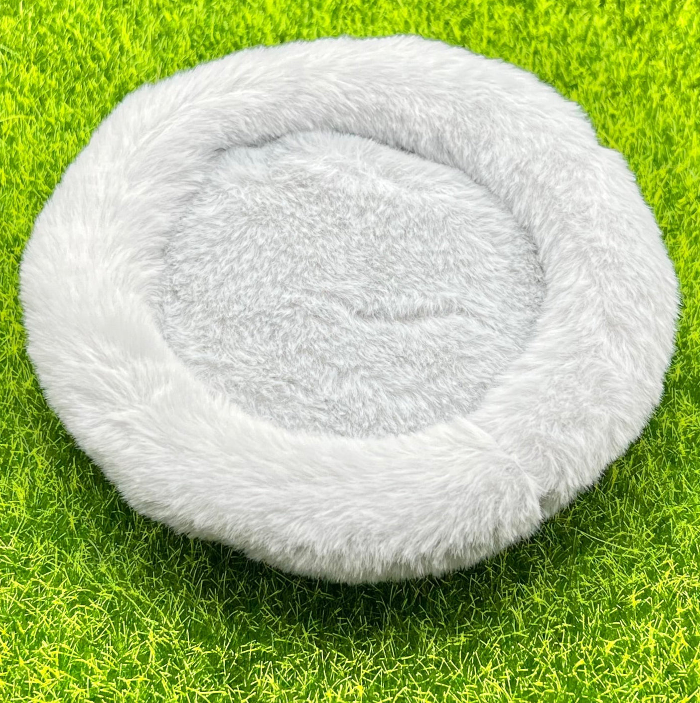 Round Fluffy Bed