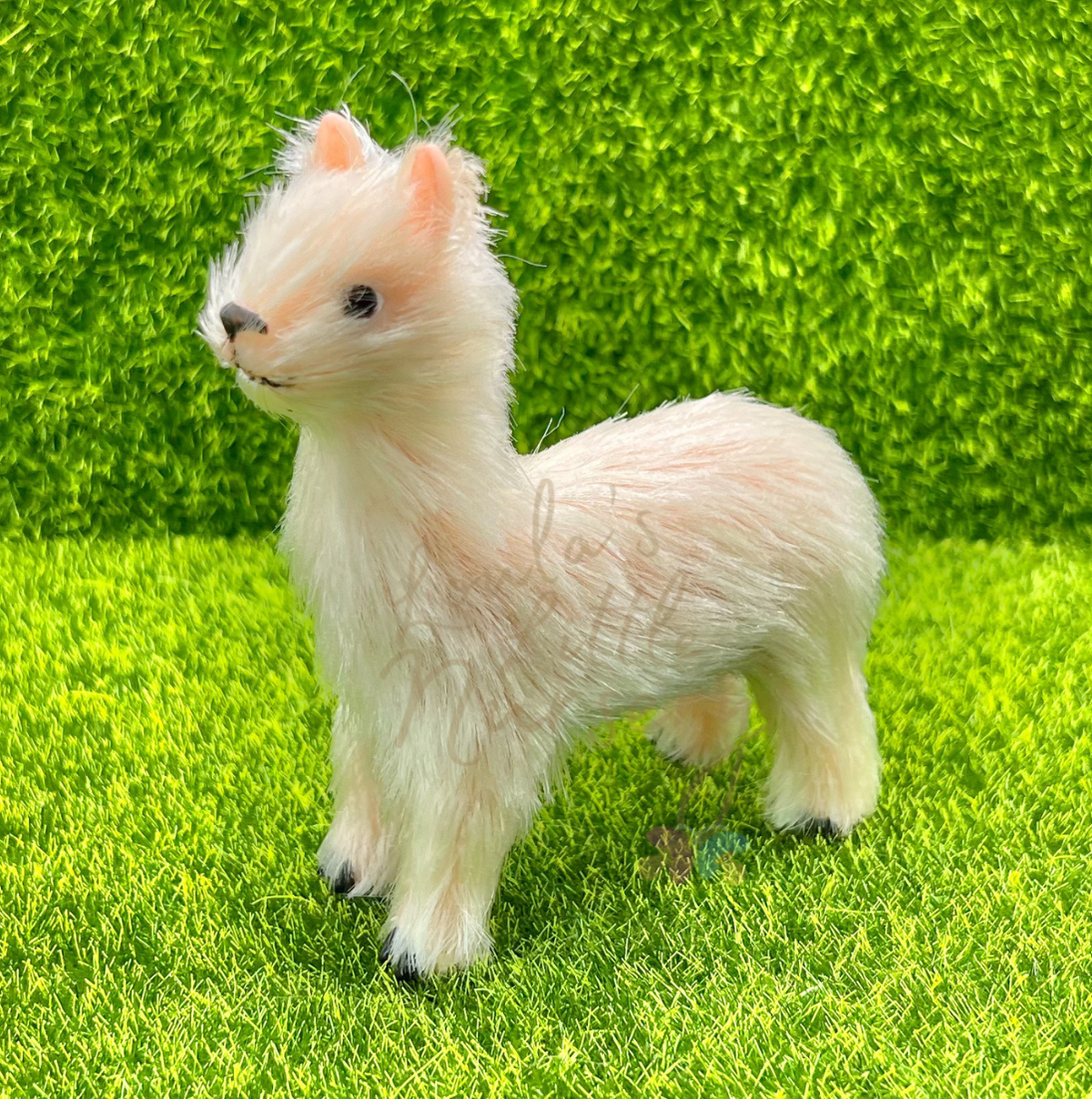 Snowflake The Huacaya Silicone Alpaca