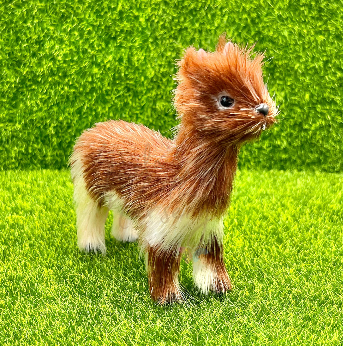 Latte The Huacaya Silicone Alpaca