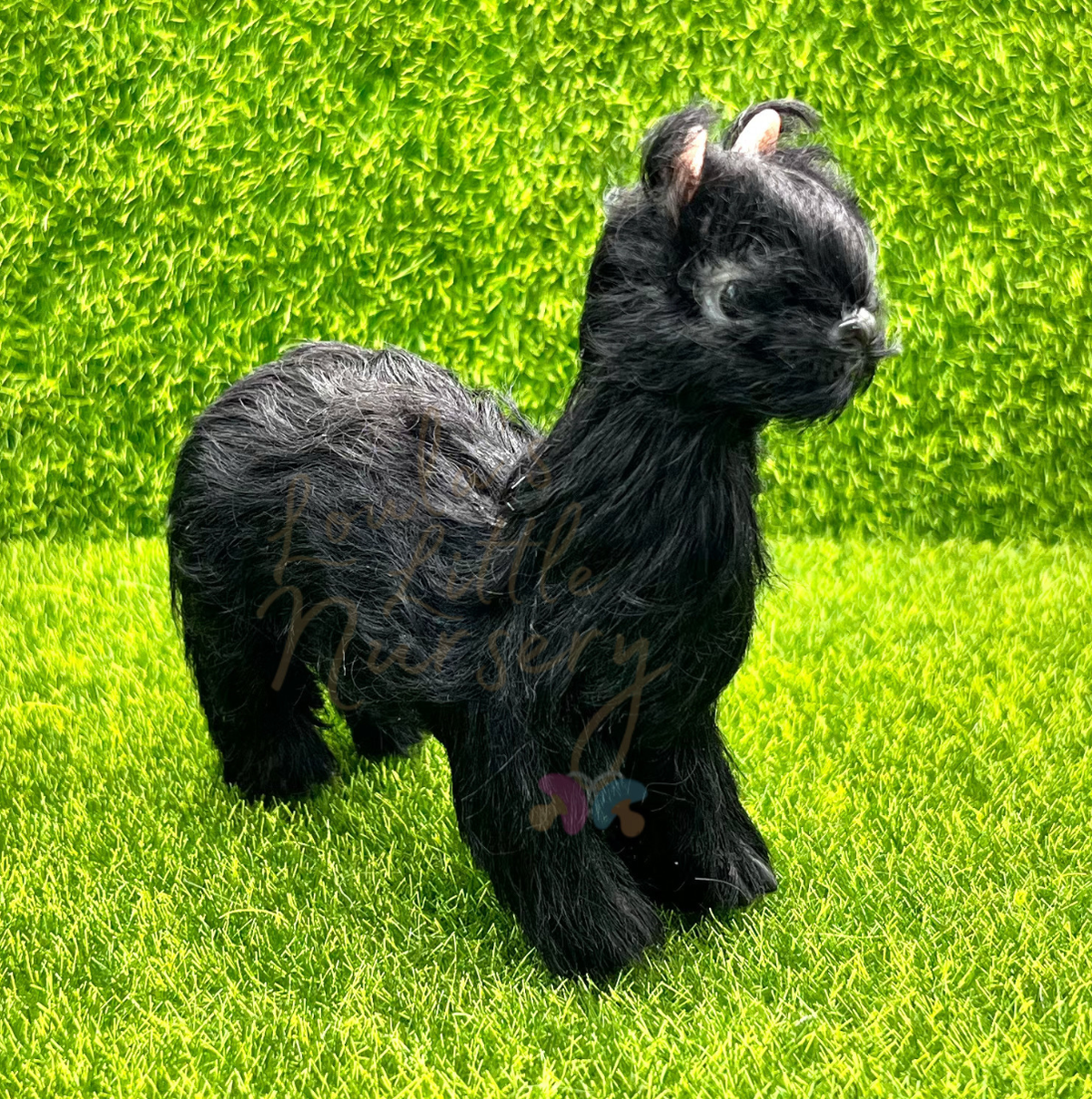 Fuzzy The Suri Silicone Alpaca