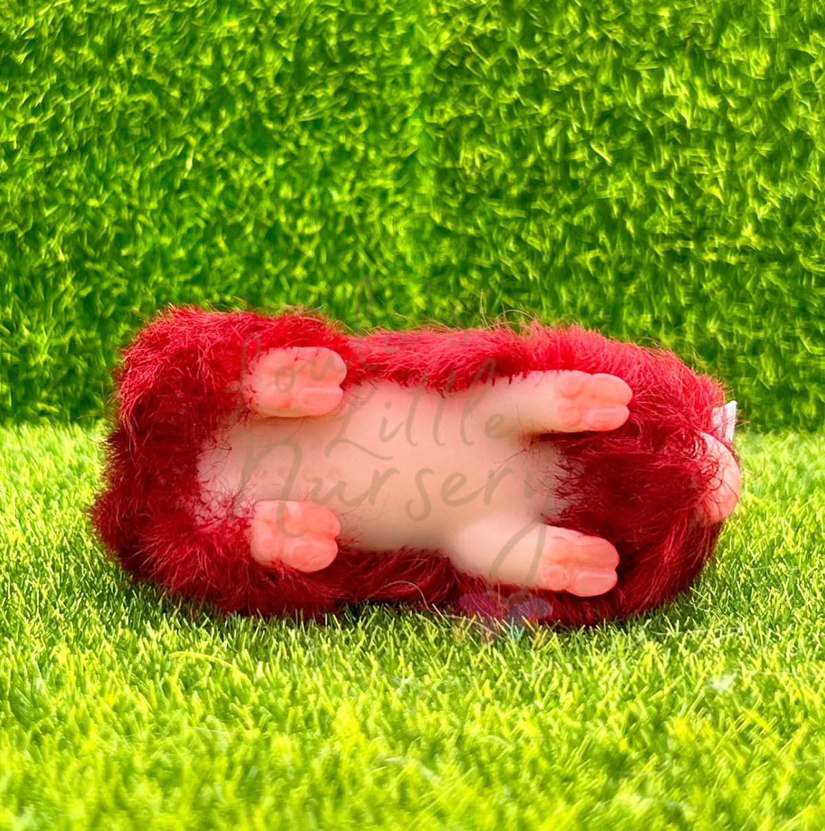 Red Rose Baby Silicone Piglet - Teeny Weenie Babies Collection®