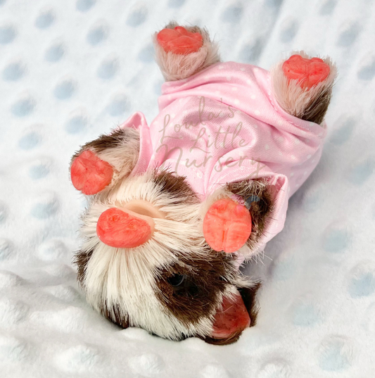 Muffin The KuneKune Piglet - Miniature Reborn Silicone Piglets