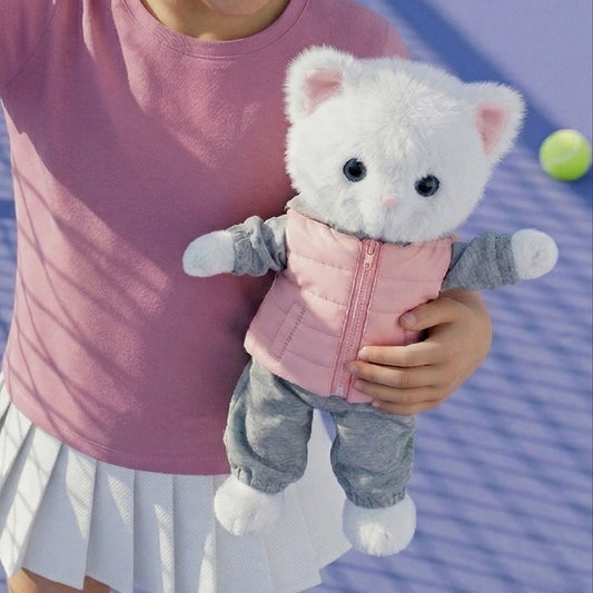 Lucky Kitty Sophie Sports Walk - Orange Toys