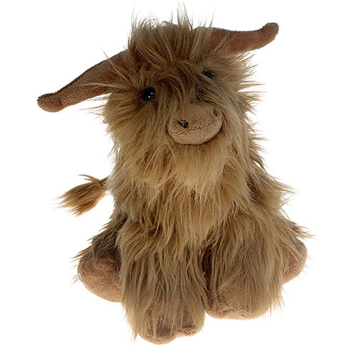 Hugo The Highland Cow - Stuff & Fluff Sitting Plush