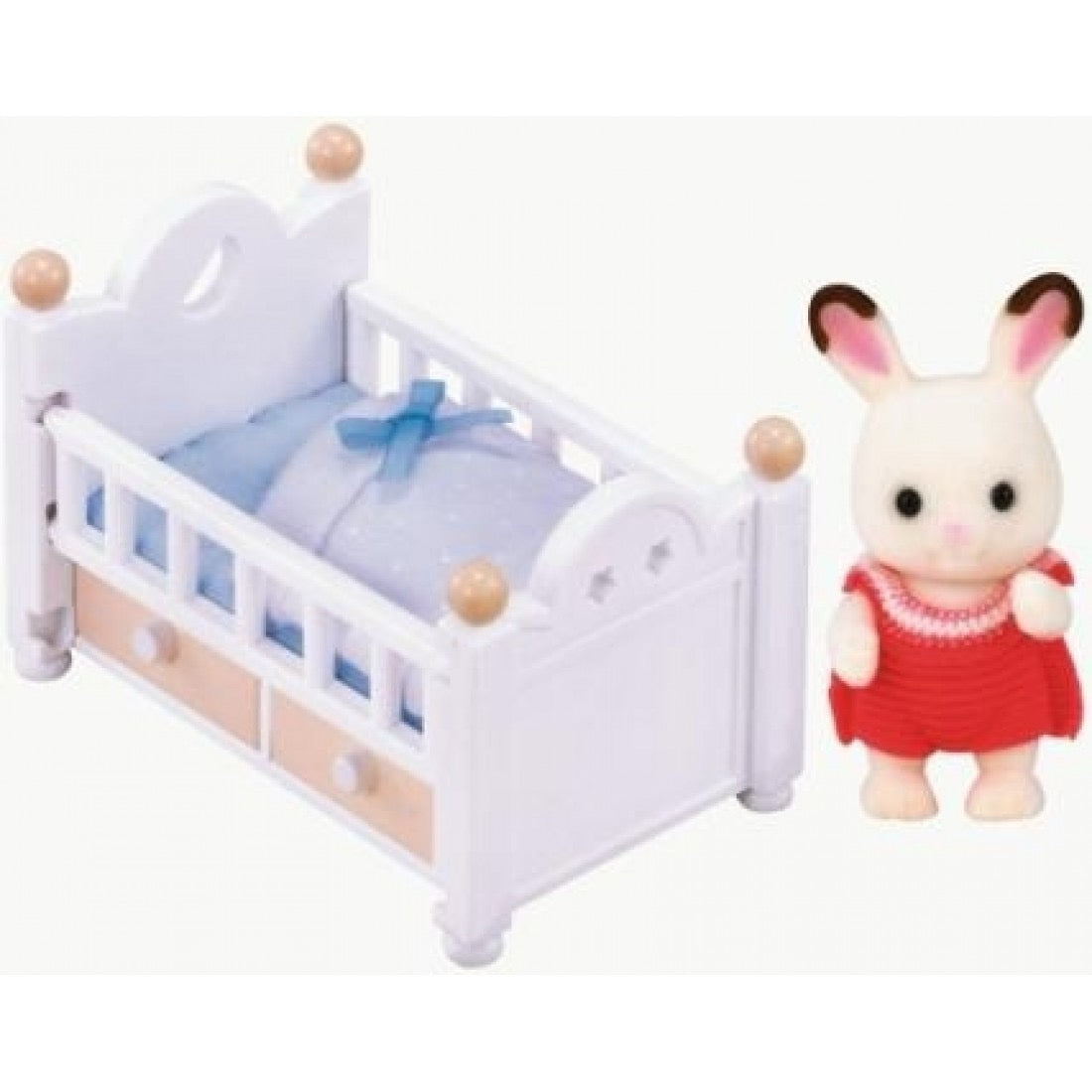 Sylvanian Families Chocolate Rabbit Baby Set