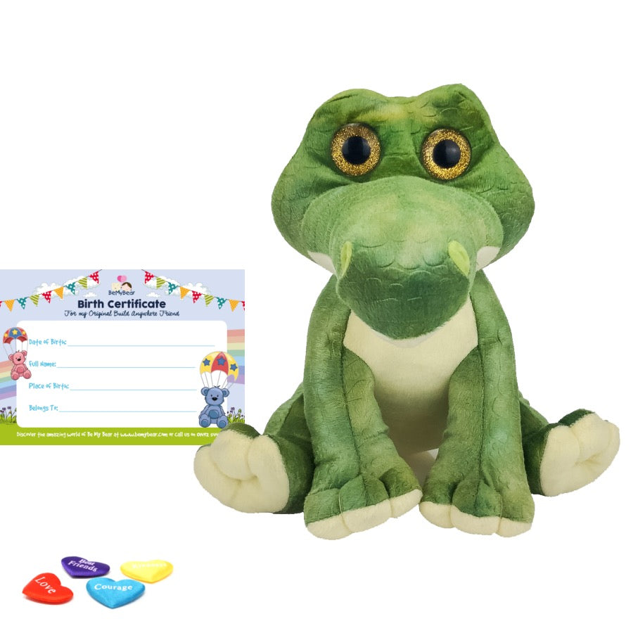 Snappy Crocodile - Stuff & Fluff Sitting Plush