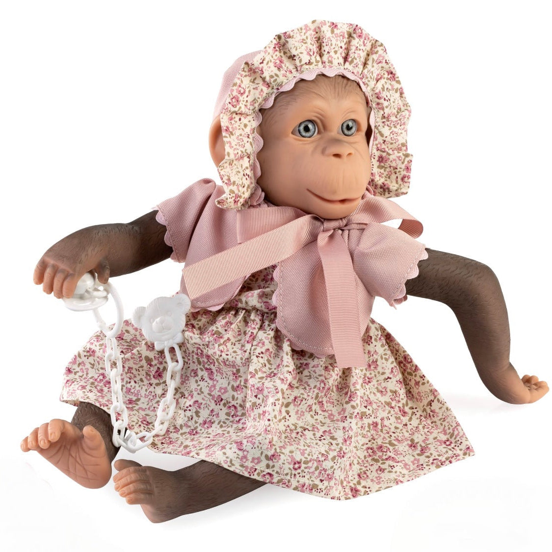 Luxury Floral Dress Reborn Monkey