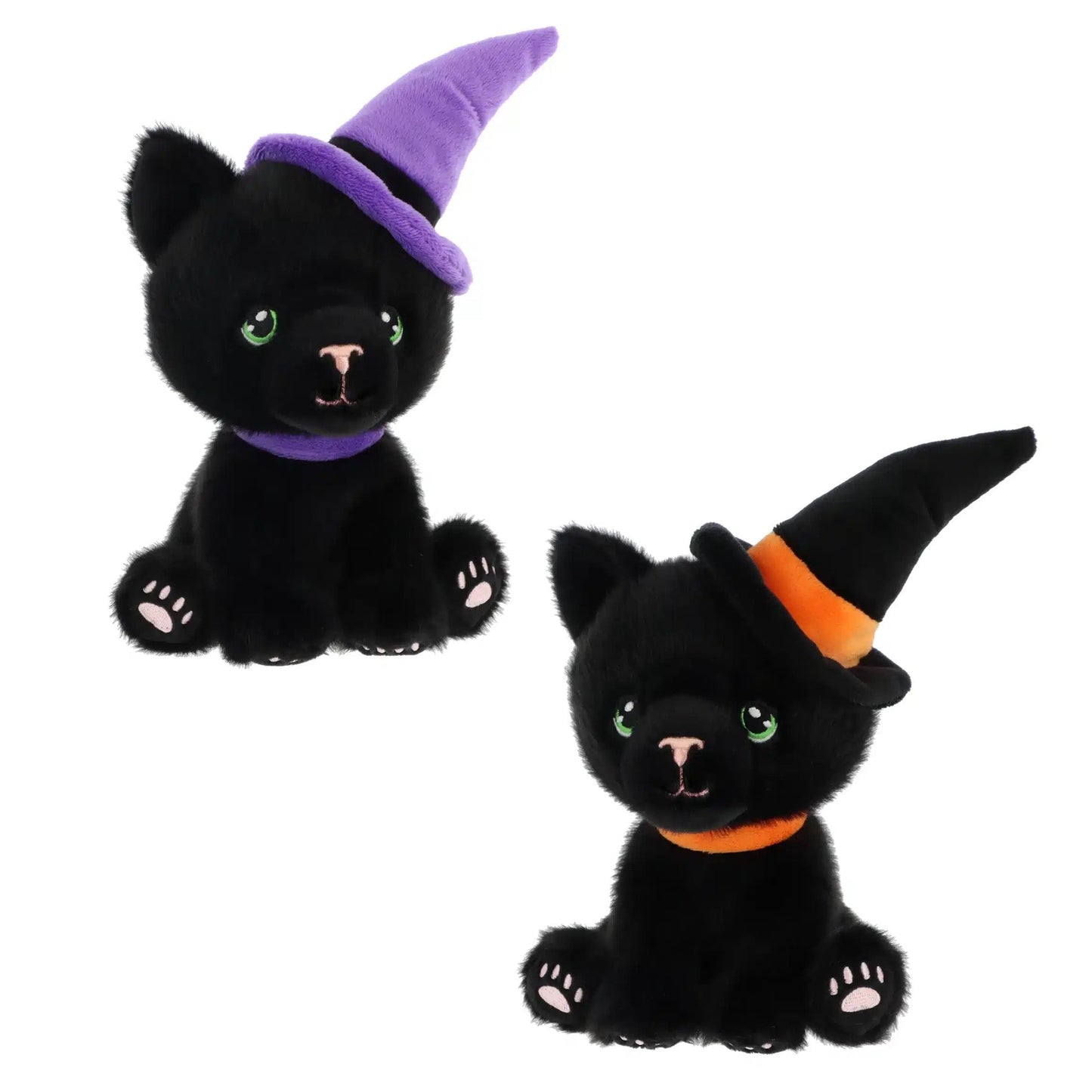 Keeleco Black Cat With Witches Hat