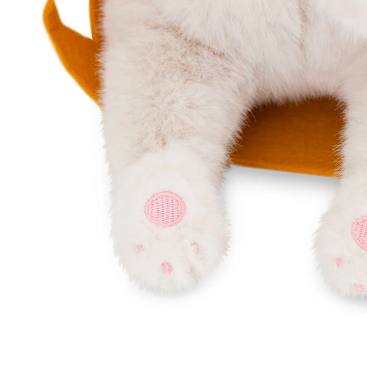 Milo The White Cat Plush (35cm & 56cm) - Orange Toys Milo & Millie Family