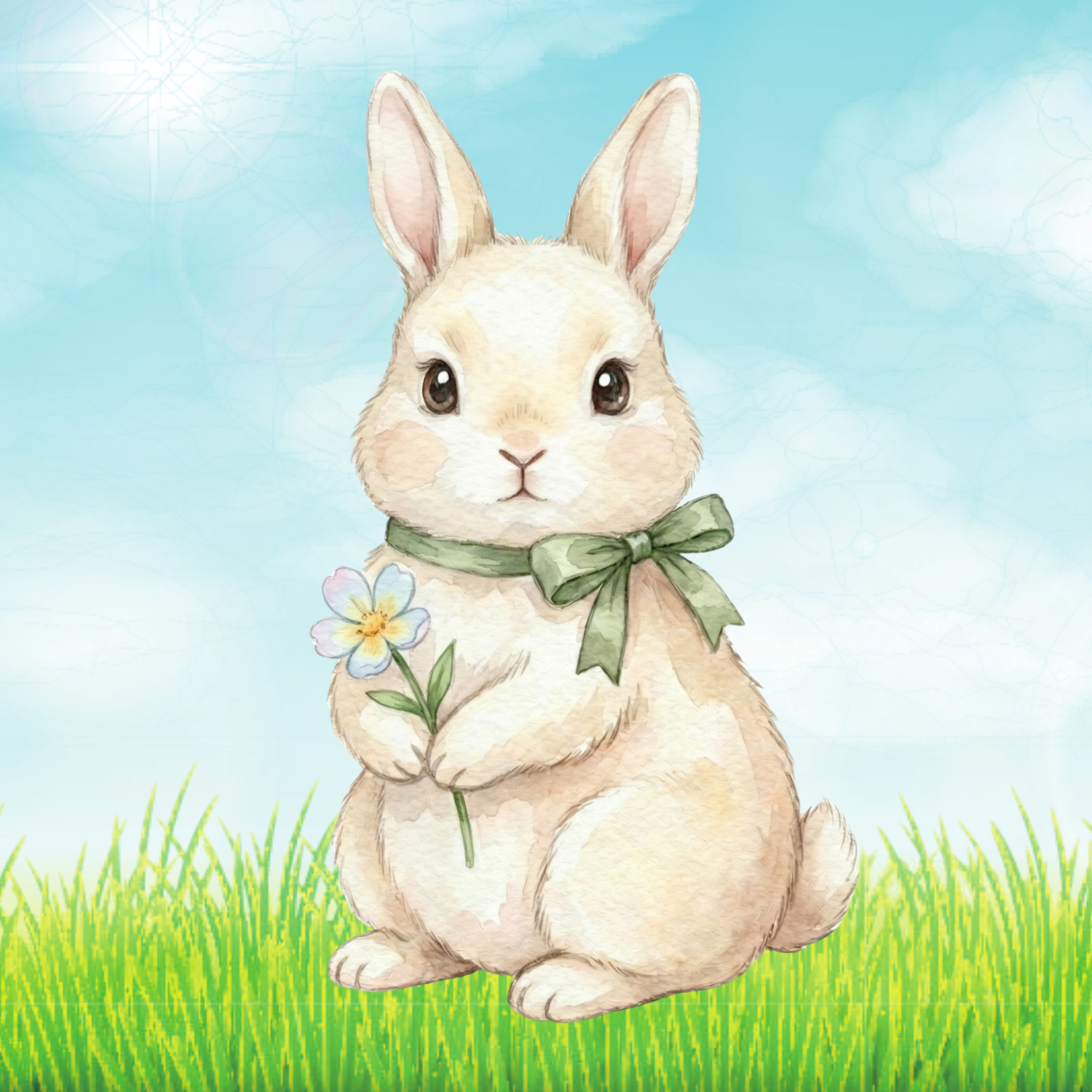 Miniature Silicone Rabbits - Loula’s Little Nursery