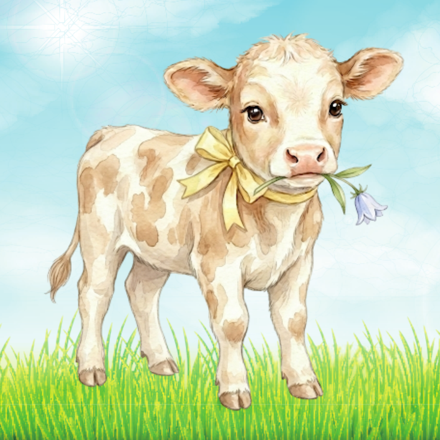 Miniature Silicone Cows - Loula’s Little Nursery