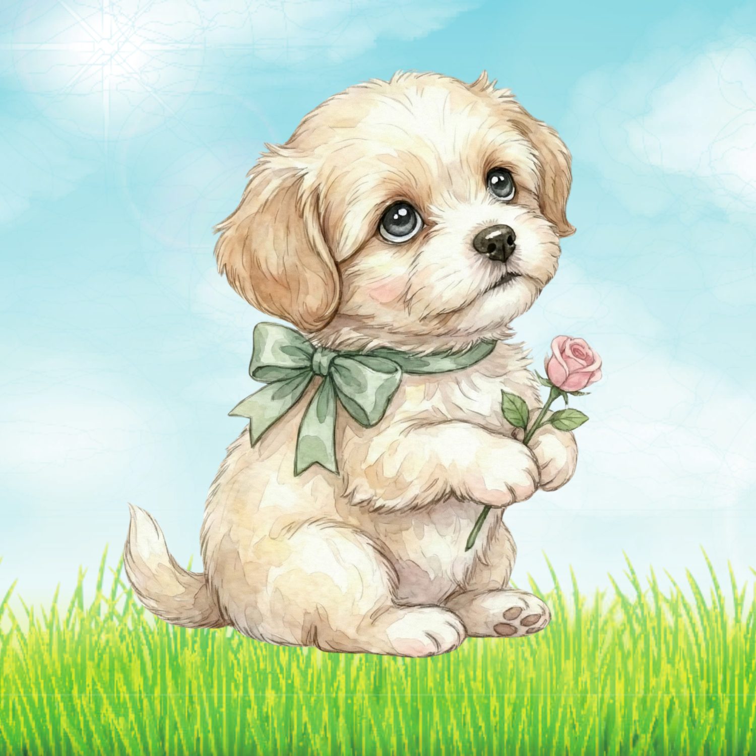 Miniature Silicone Puppies - Loula’s Little Nursery