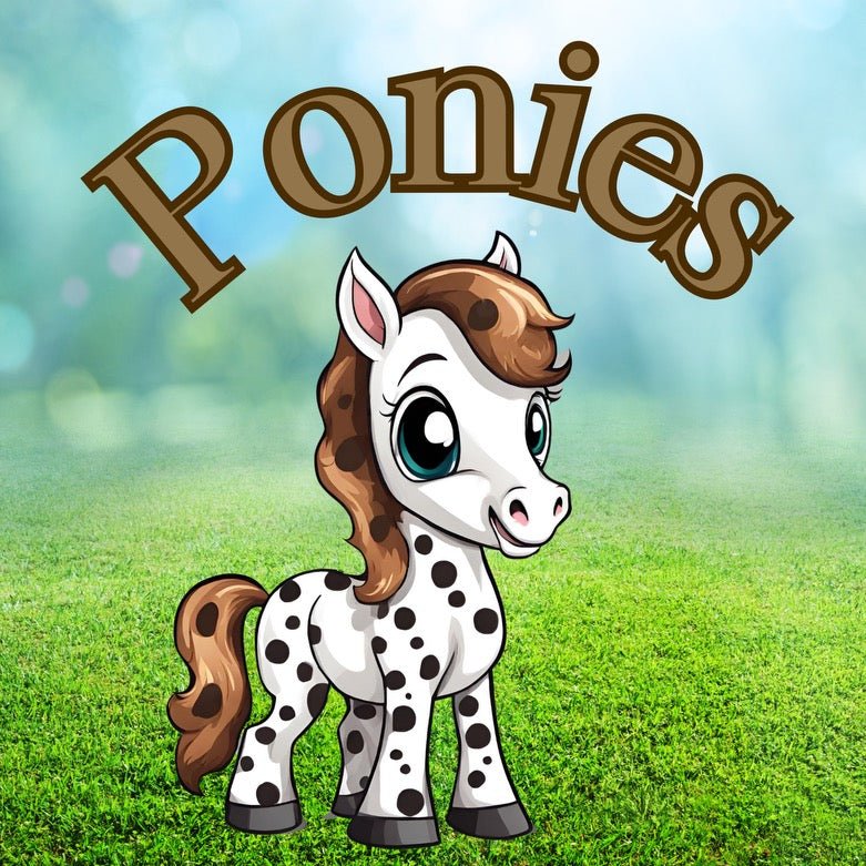 Miniature Silicone Ponies - Loula’s Little Nursery