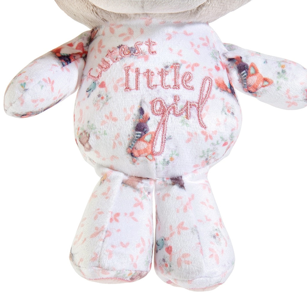 Cutest Little Girl Printed Tiny Tatty Teddy