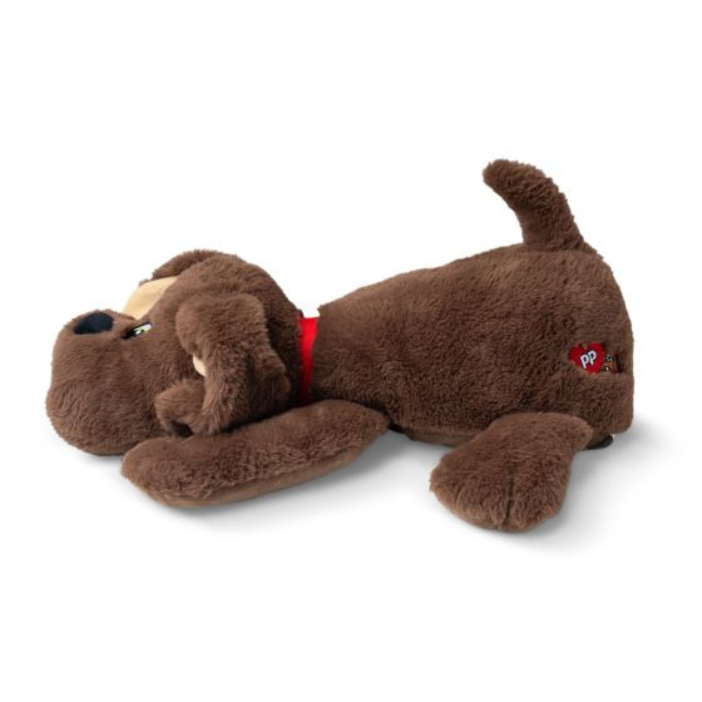 Pound Puppies Brown Fur Weighted Snuggles Plush