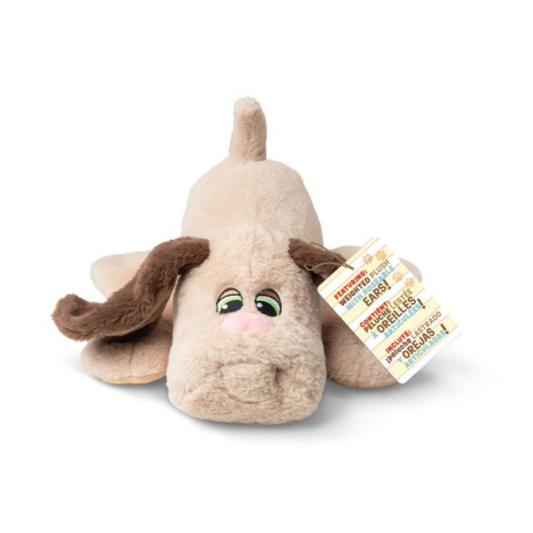 Pound Puppies Tan Fur Weighted Snuggles Plush