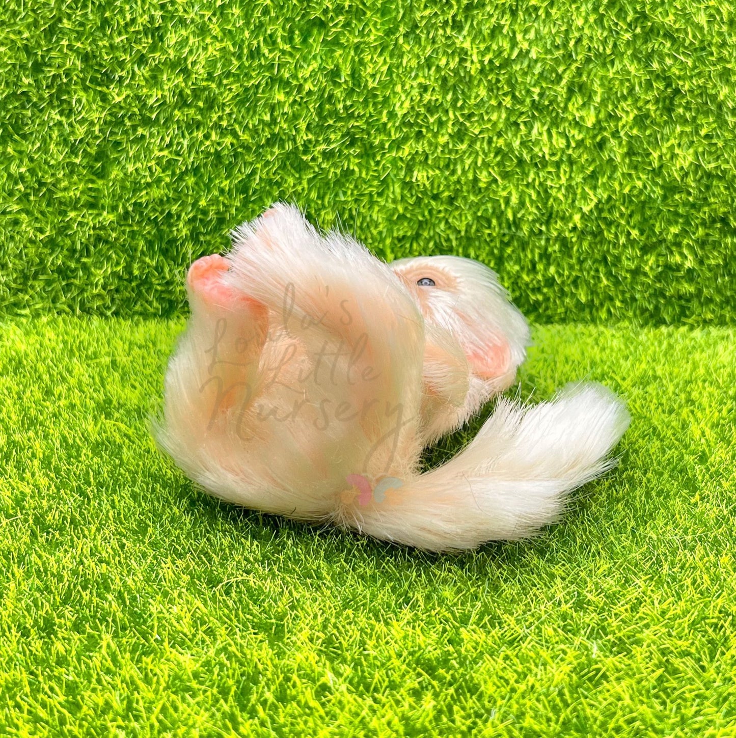 Silvery Marmoset Monkey Holding Milk Bottle