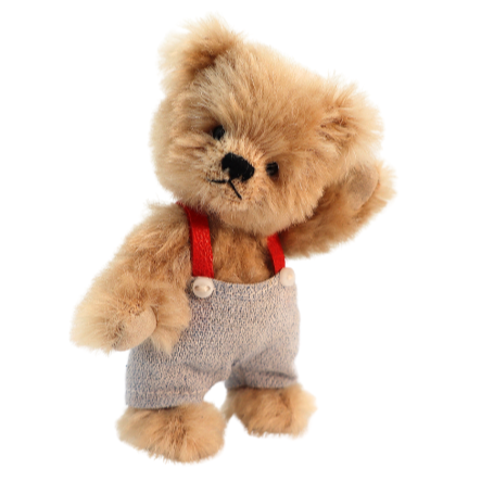 Little Hao Clemens Spieltiere Mohair Collectible Teddy Bear