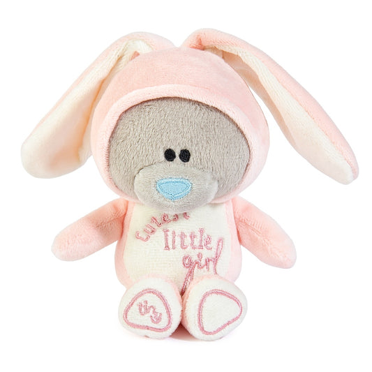 Cutest Little Girl Pink Bunny Tiny Tatty Teddy