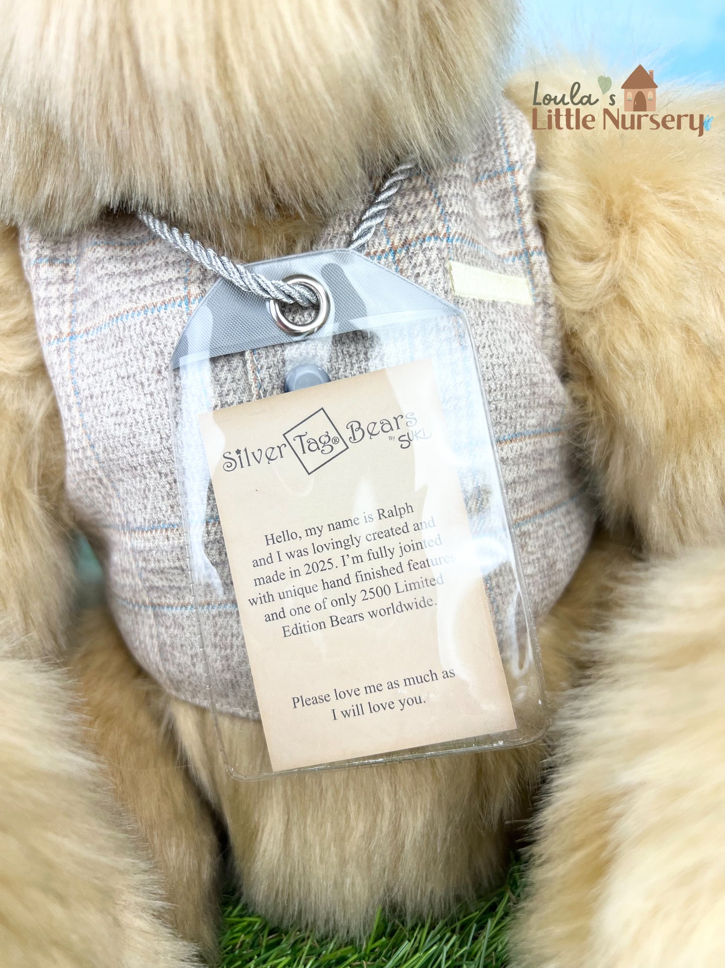 Ralph – Silver Tag® Bear