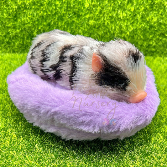 Round Fluffy Bed