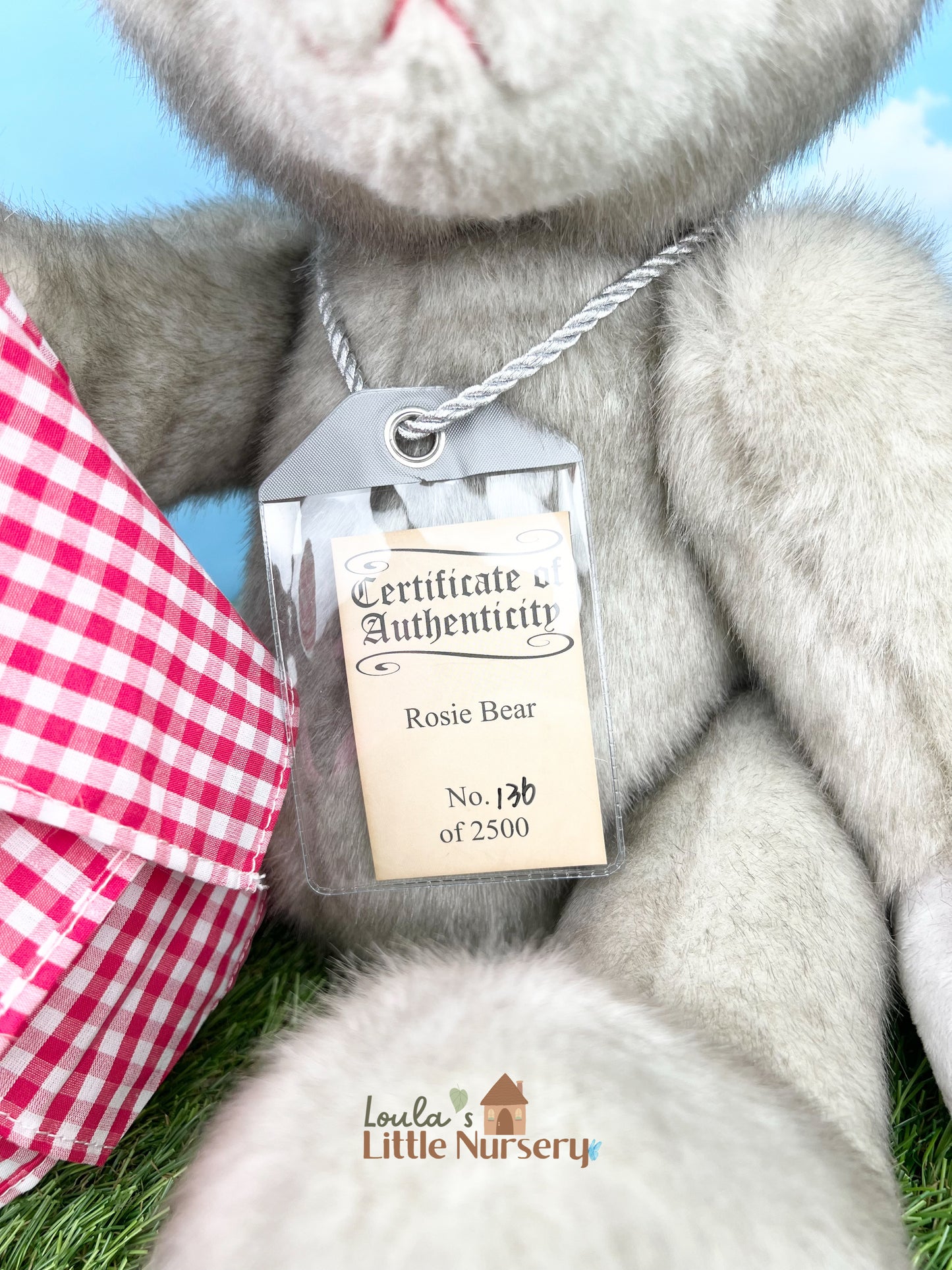 Rosie – Silver Tag® Bear