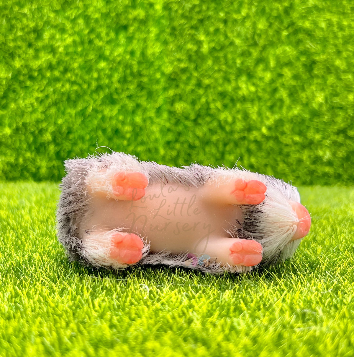 Baby Socks Silicone Piglet (includes tiny snuggly blanket, mini milk bottle & metal pacifier) - Teeny Weenie Babies Collection®