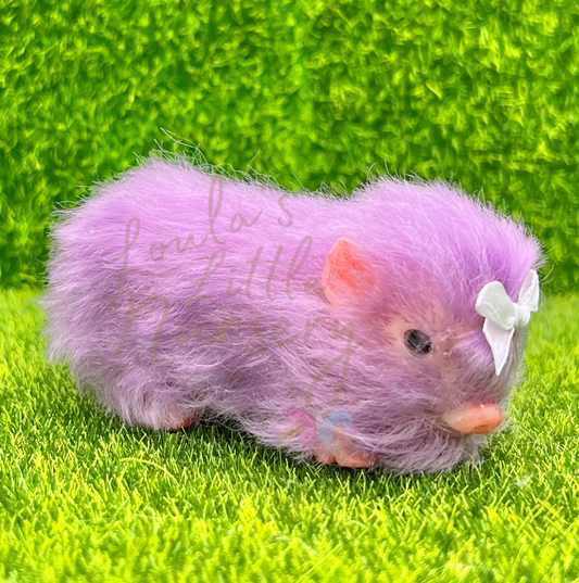 Lavender Baby Piglet In Easter Egg - Teeny Weenie Babies Collection®