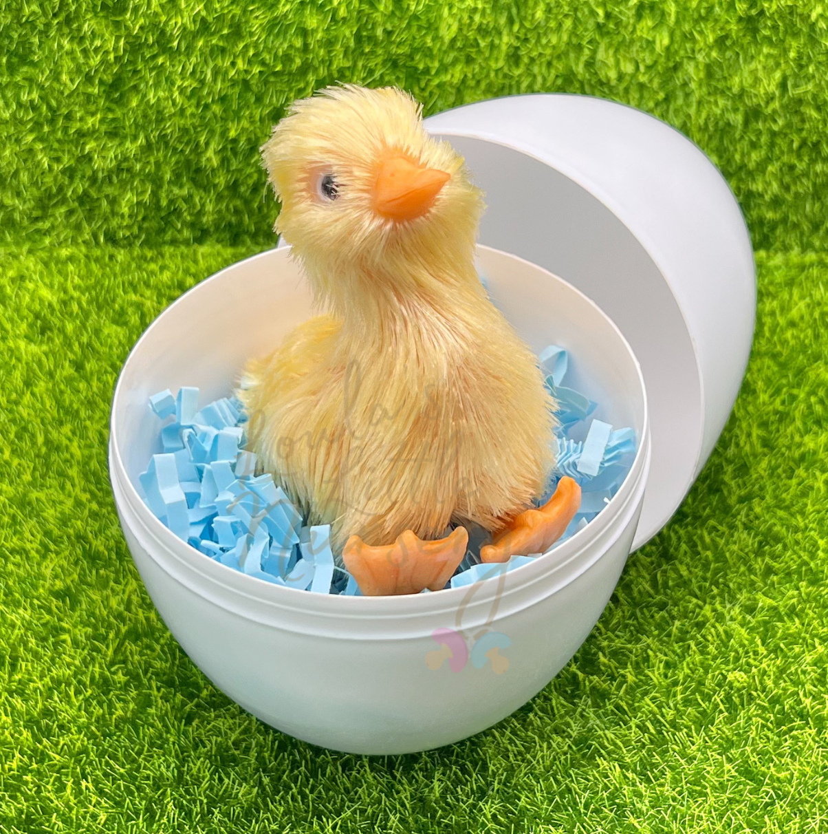 Pepper The Baby Duckling With Egg Case - Silicone Animal