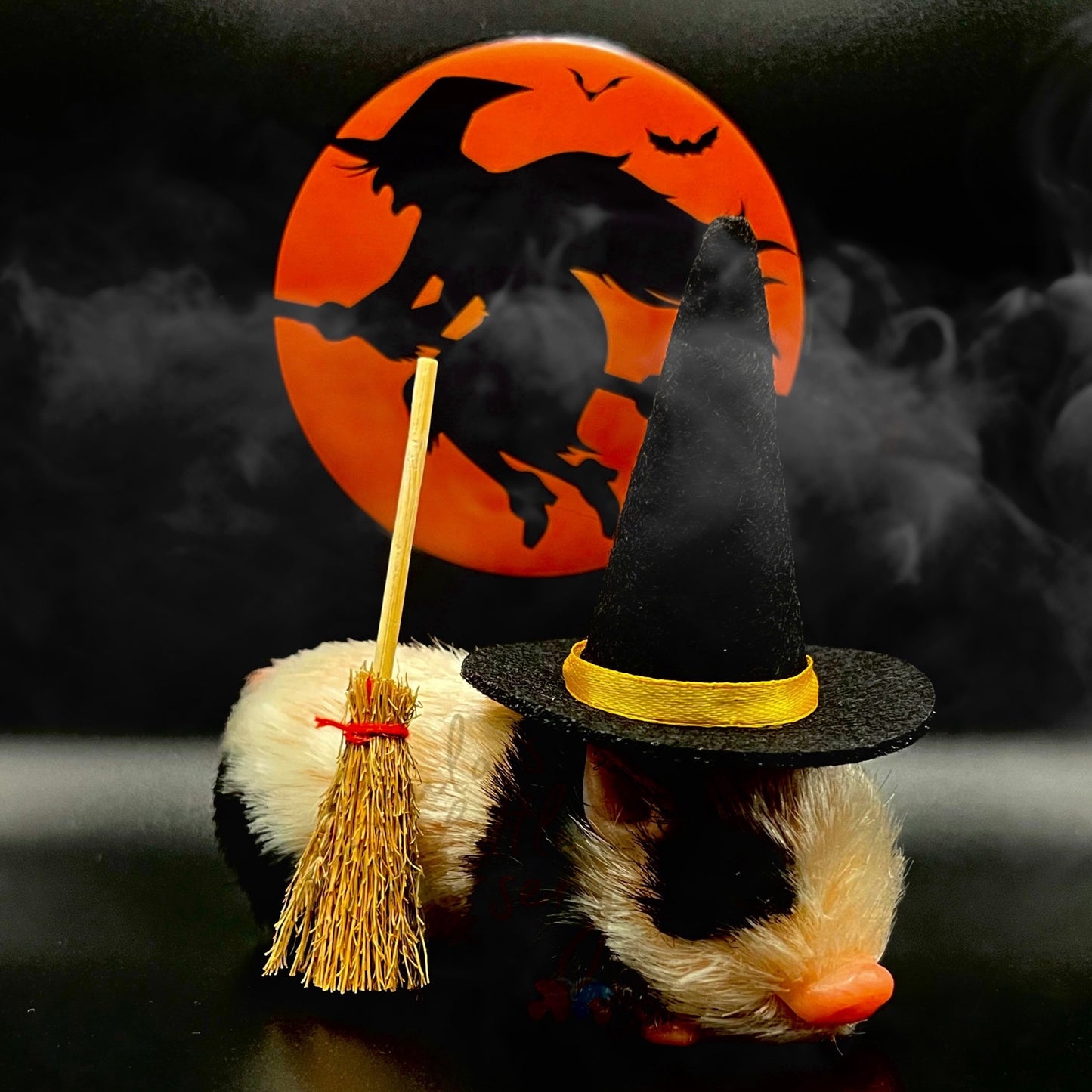 Witch Hat & Broom Set