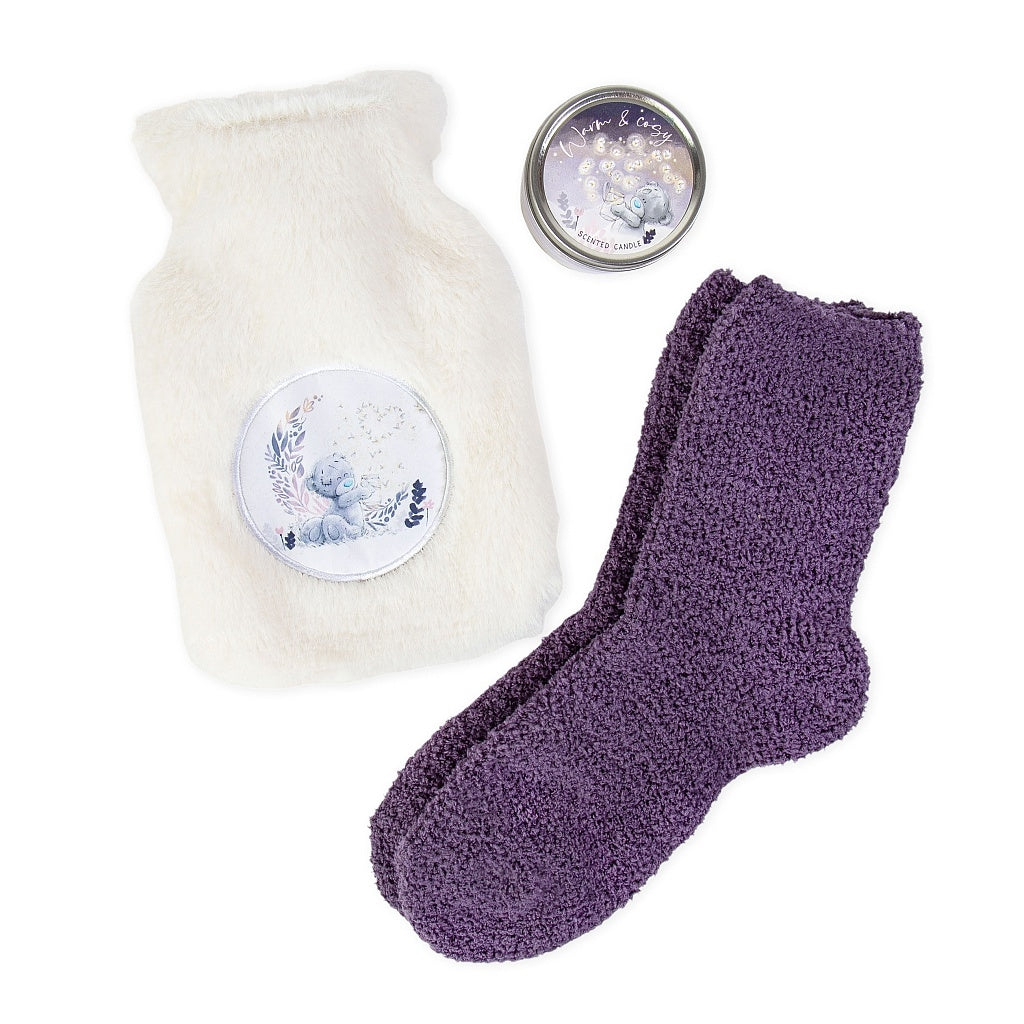 Me To You Hot Water Bottle, Socks & Candle Set