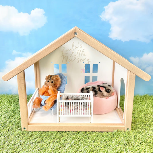 Luxury Wooden Silicone Animal House