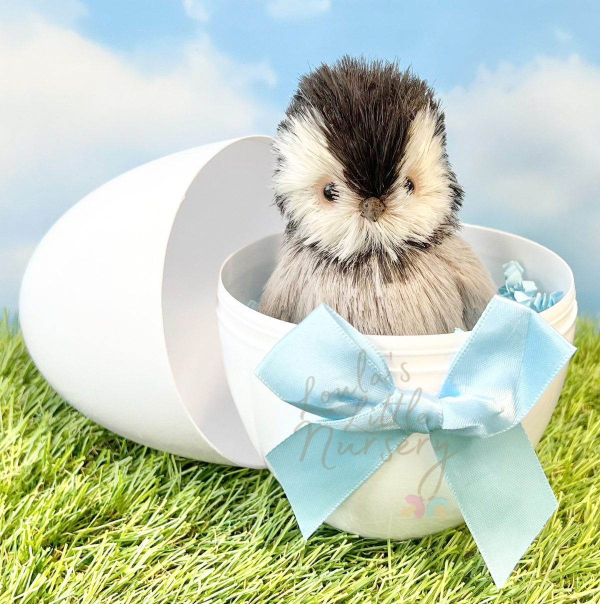 Nippy The Silicone Baby Penguin With Egg Case