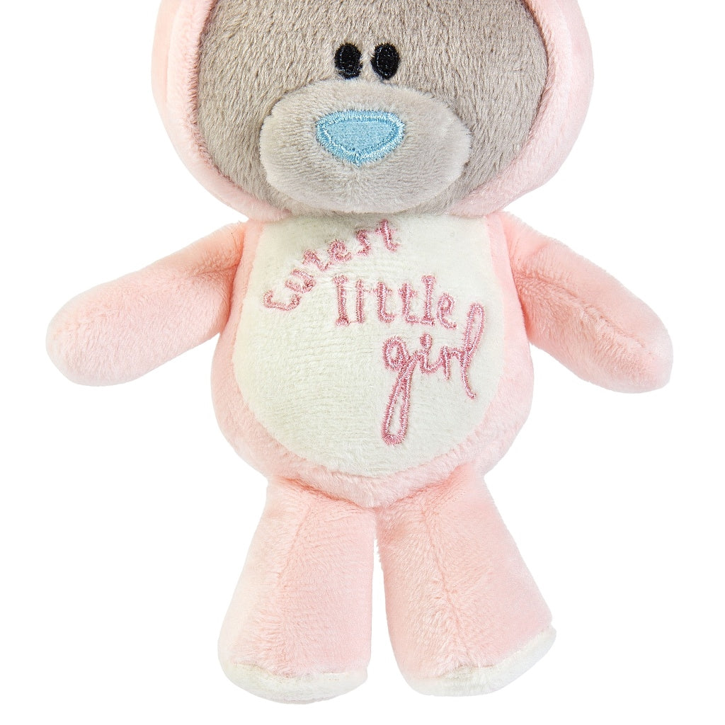 Cutest Little Girl Pink Bunny Tiny Tatty Teddy