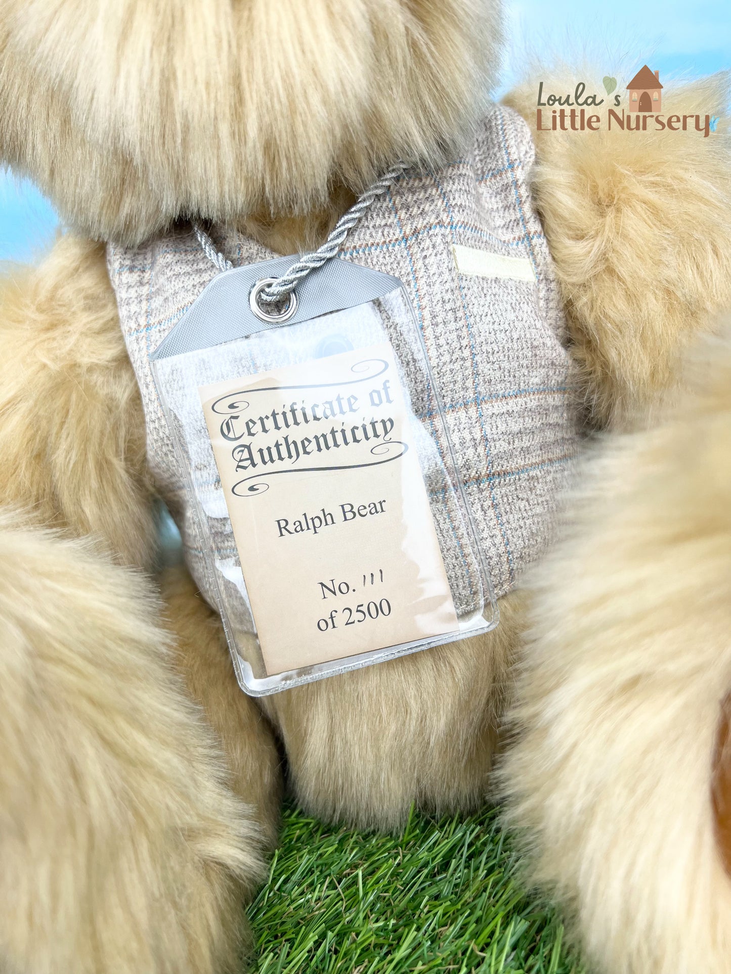 Ralph – Silver Tag® Bear