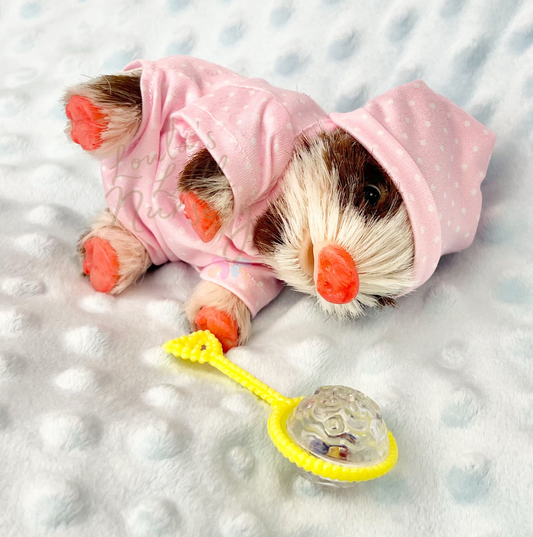 Muffin The KuneKune Piglet - Miniature Reborn Silicone Piglets