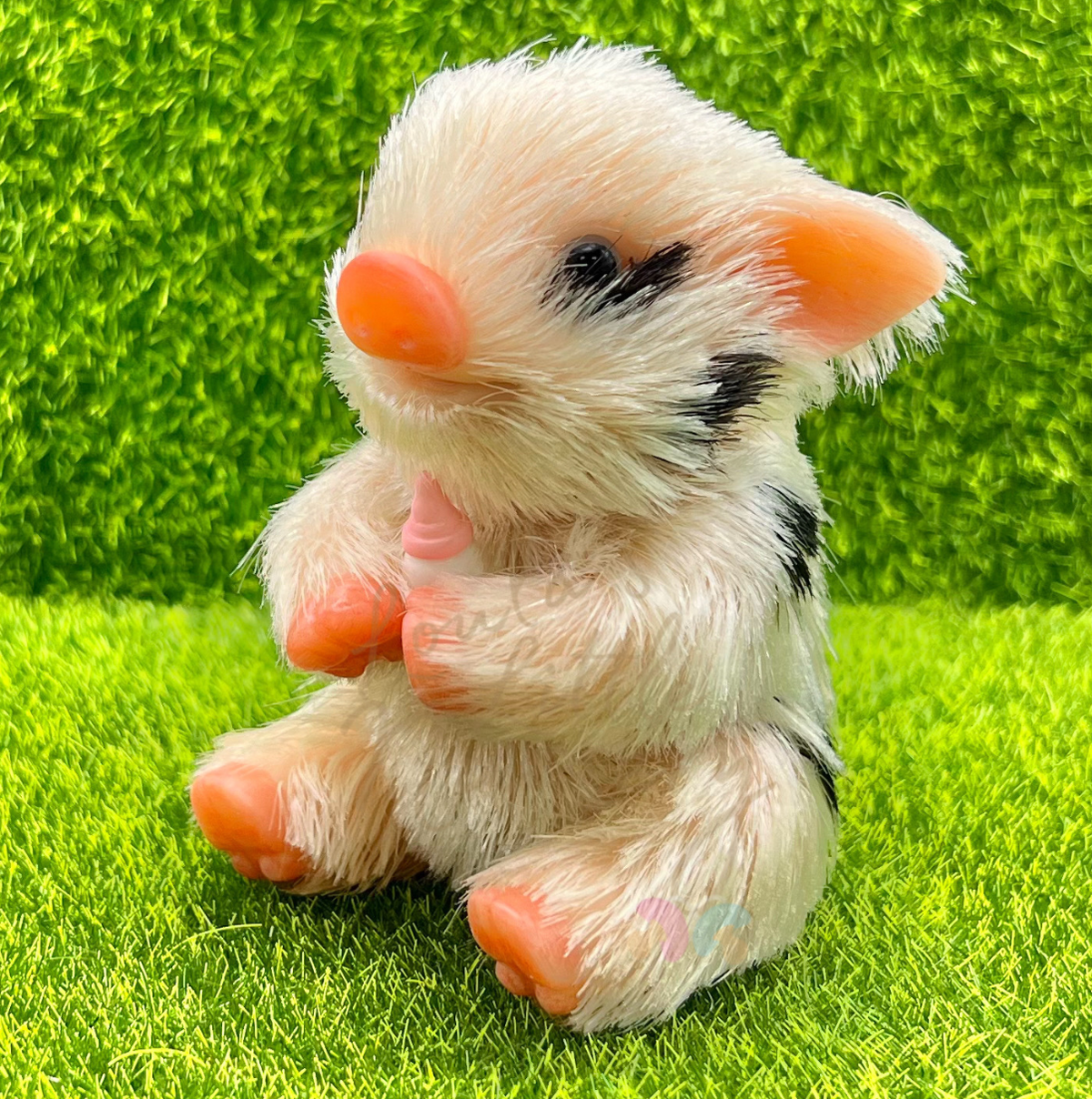 Loula The Gloucestershire Old Spot Piglet - Miniature Reborn Silicone Piglets
