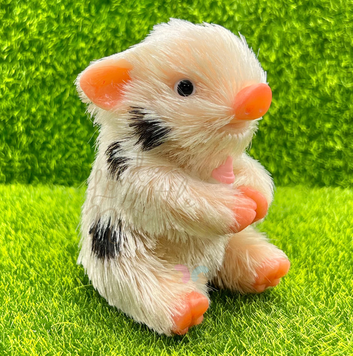 Loula The Gloucestershire Old Spot Piglet - Miniature Reborn Silicone Piglets