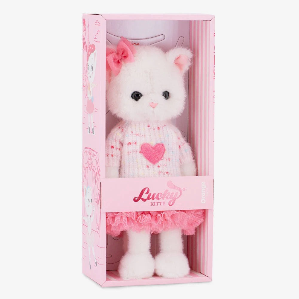 Lucky Kitty Sophie Tender Charm - Orange Toys