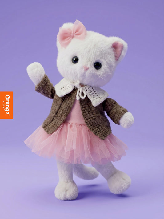 Lucky Kitty Sophie Cozy Evening - Orange Toys