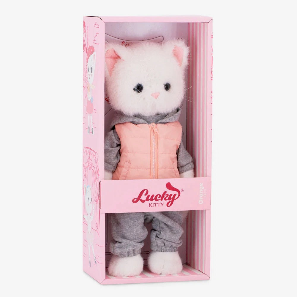 Lucky Kitty Sophie Sports Walk - Orange Toys