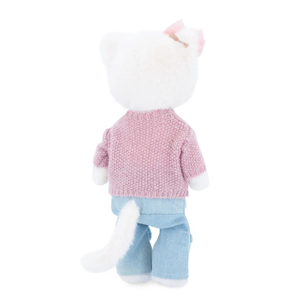 Lucky Kitty Sophie Knitted Cherries - Orange Toys