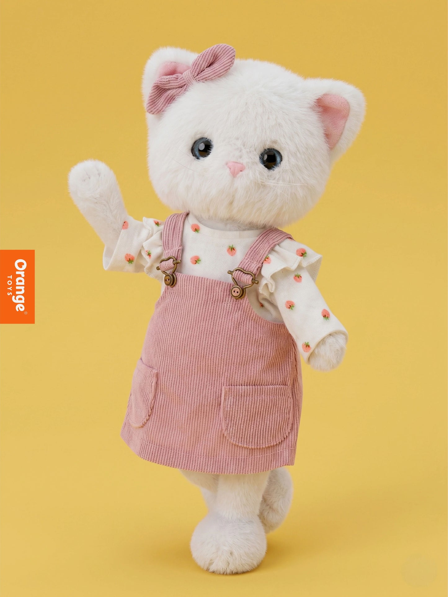 Lucky Kitty Sophie Spring Melody - Orange Toys