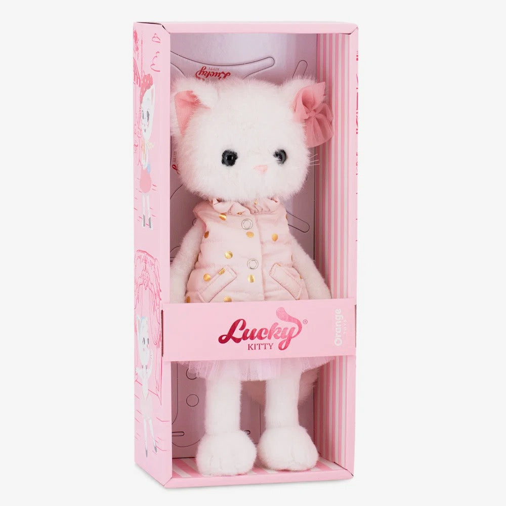 Lucky Kitty Sophie Powdery Dreams - Orange Toys