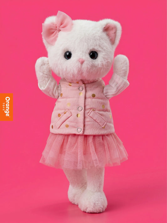 Lucky Kitty Sophie Powdery Dreams - Orange Toys