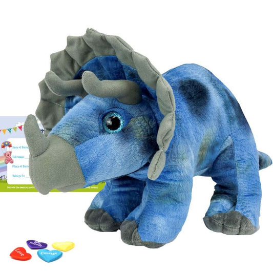Tricky The Triceratops - Stuff & Fluff Plush